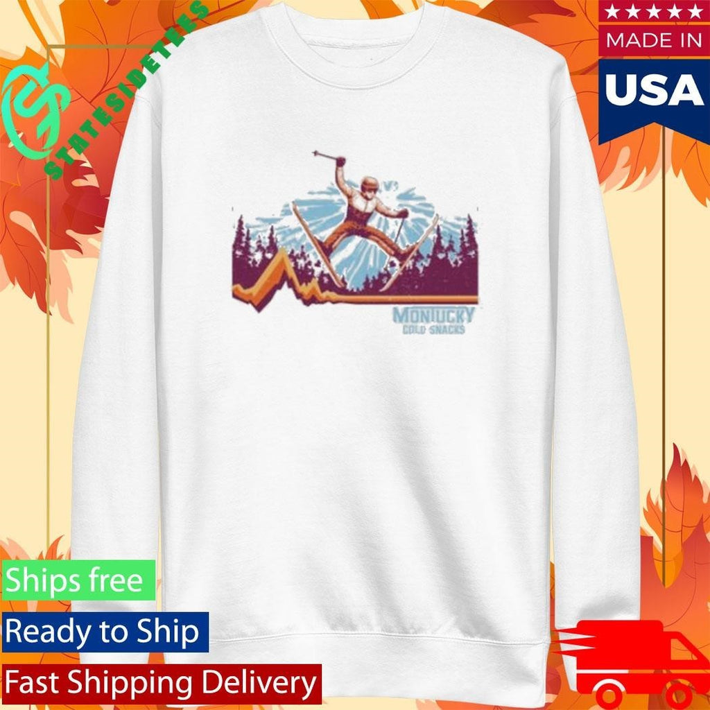 Montucky Cold Snacks Spread Eagle Ski Shirt Unisex , , , Long Sleeve Tee