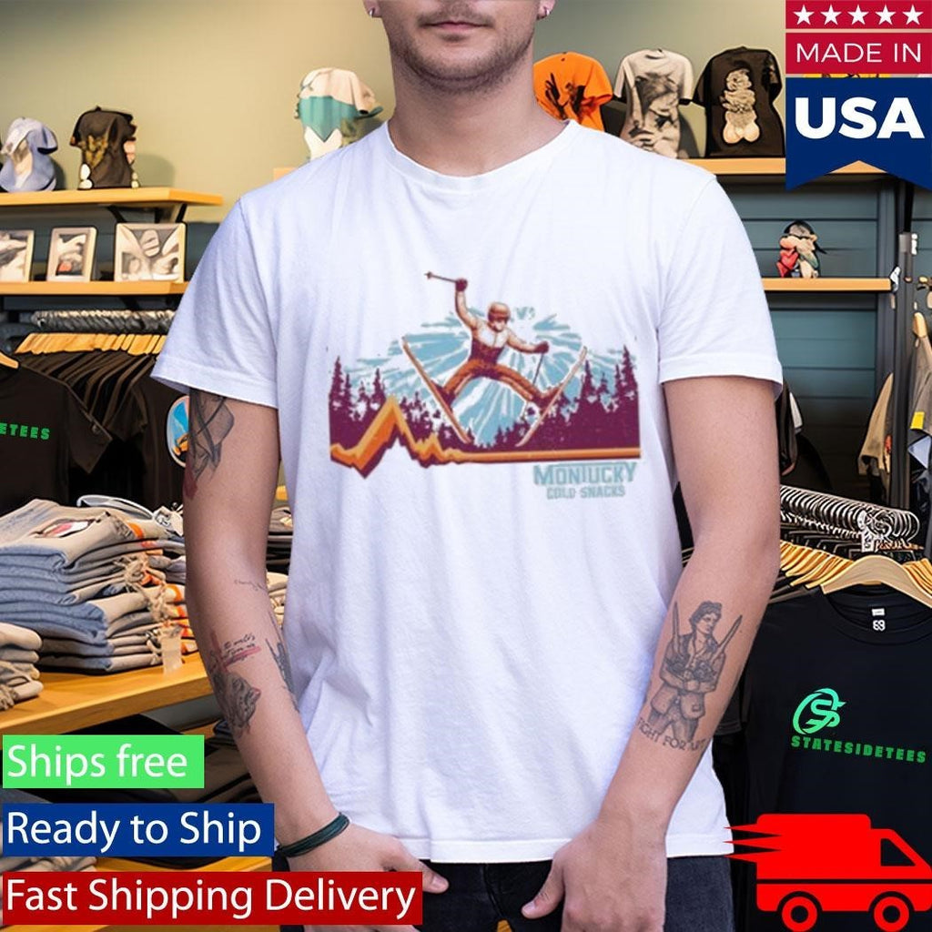 Montucky Cold Snacks Spread Eagle Ski Shirt Unisex , , , Long Sleeve Tee