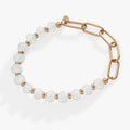 Moonstone Beaded Chain Stretch Bracelet T-Shirts
