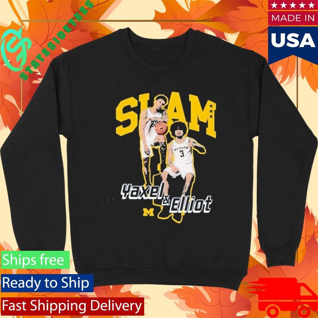 Morez Johnson Jr Slam Yaxel And Elliot Shirt Unisex , , , Long Sleeve Tee