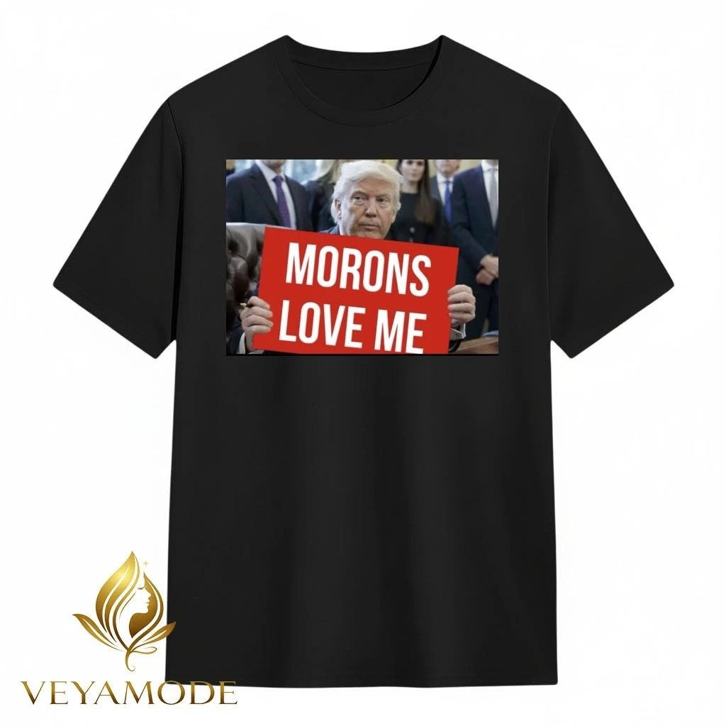 Morons love me Trump tee Unisex , , , Long Sleeve Tee