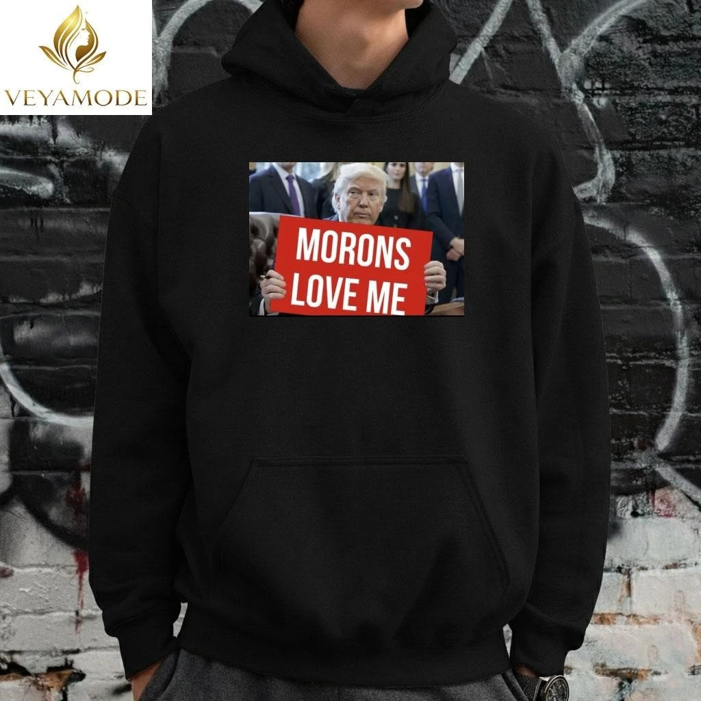 Morons love me Trump tee Unisex , , , Long Sleeve Tee