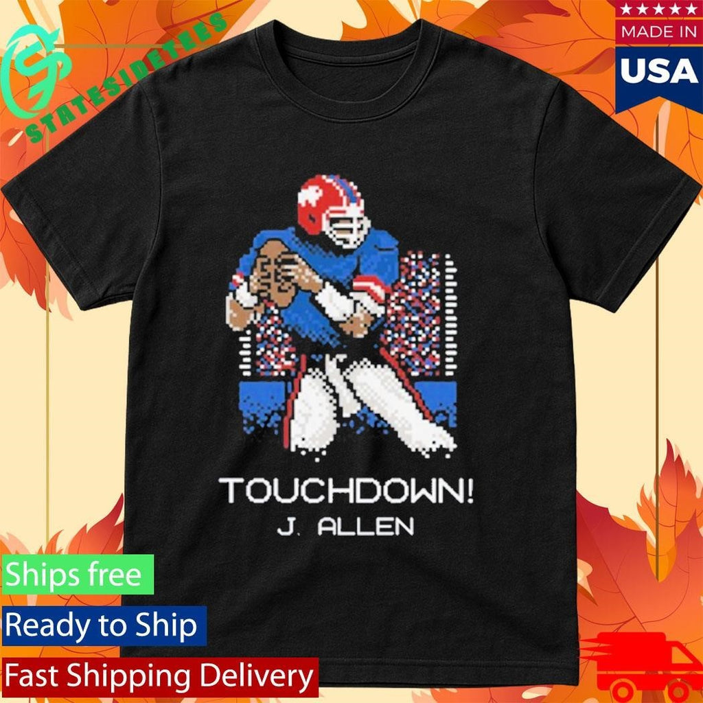 Most Valuable Pixels Touchdown J Allen Shirt Unisex , , , Long Sleeve Tee