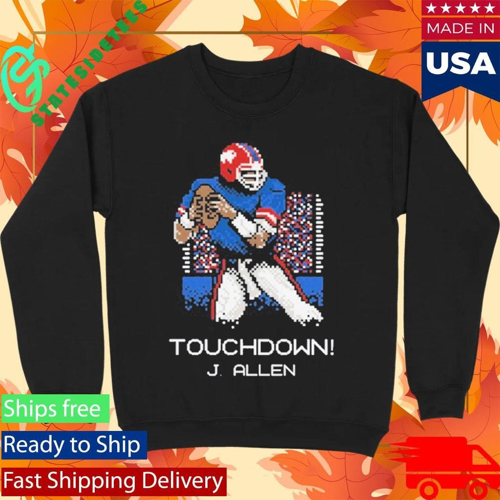 Most Valuable Pixels Touchdown J Allen Shirt Unisex , , , Long Sleeve Tee
