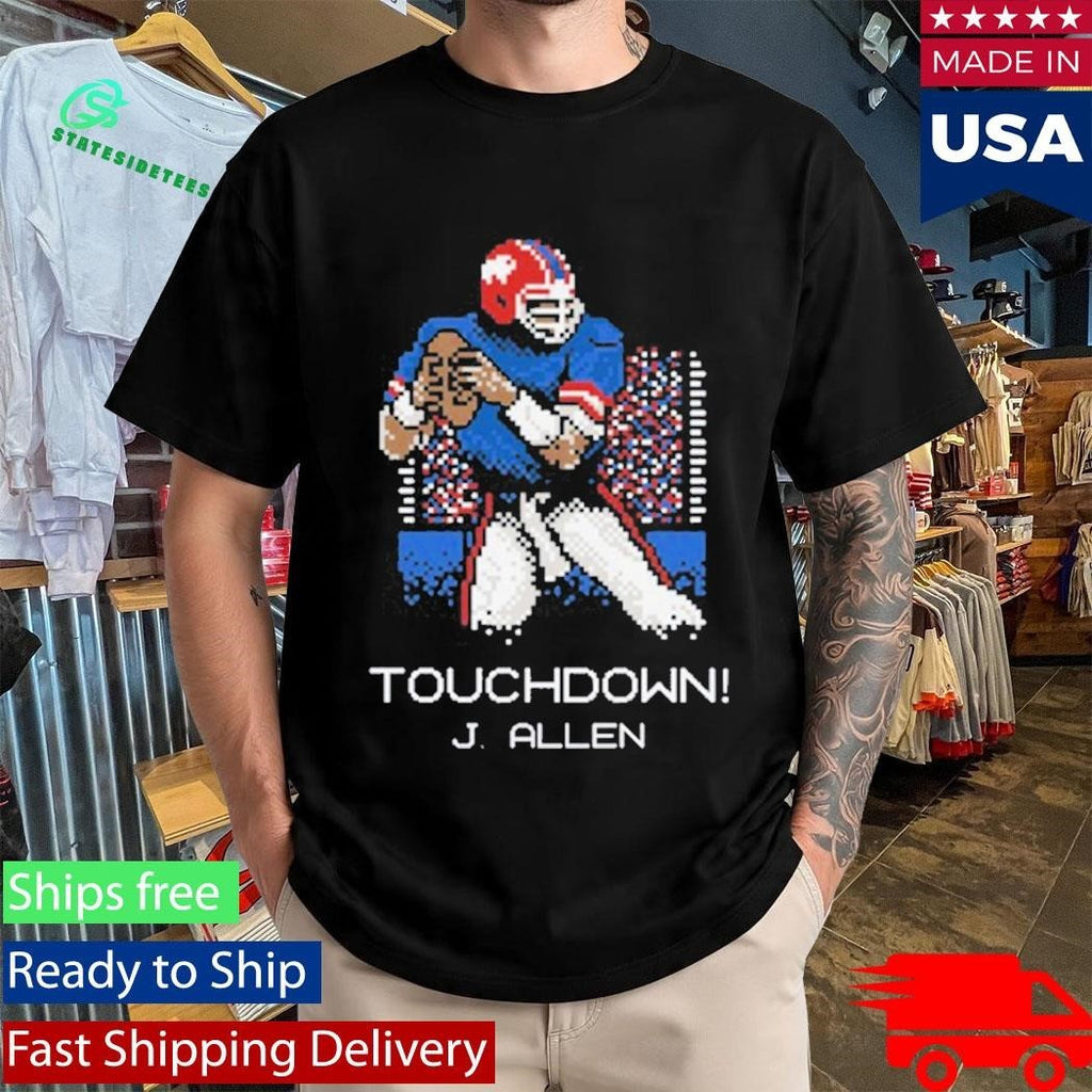 Most Valuable Pixels Touchdown J Allen Shirt Unisex , , , Long Sleeve Tee