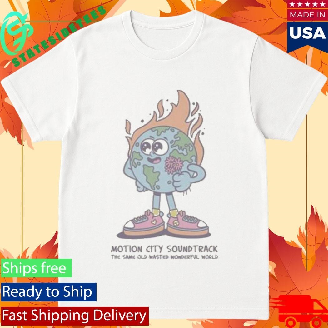 Motion City Soundtrack 25 26 Earth Tour Shirt Unisex , , , Long Sleeve Tee