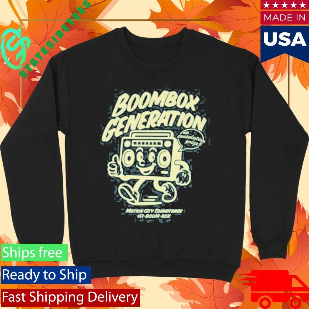 Motion City Soundtrack Boombox Generation Shirt Unisex , , , Long Sleeve Tee