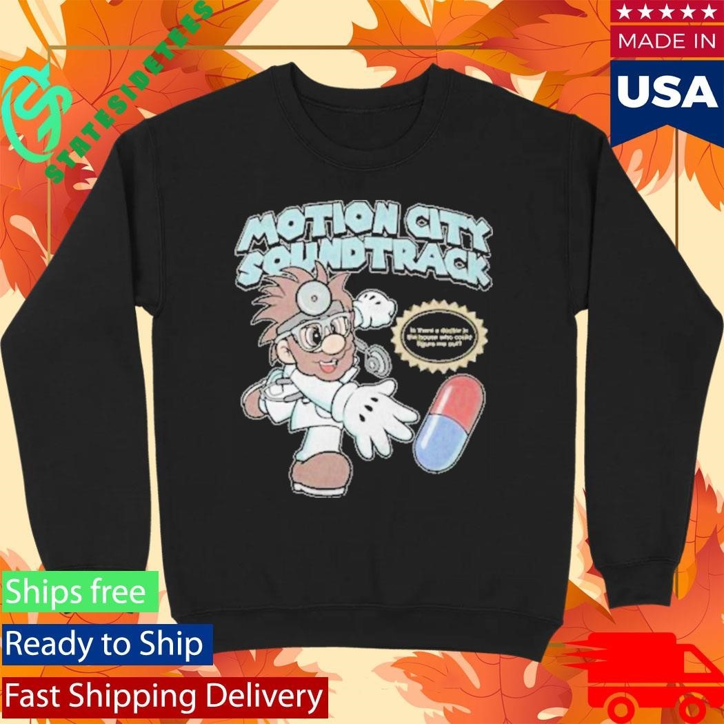 Motion City Soundtrack Doctor Shirt Unisex , , , Long Sleeve Tee