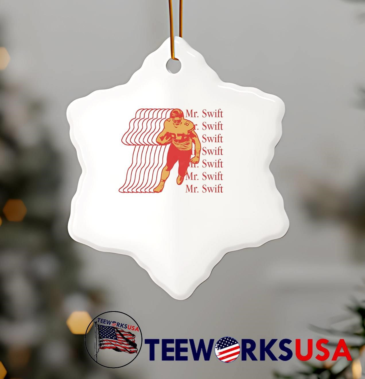Mr Swift Football Player Retro Style Kansas City Chiefs Shirt