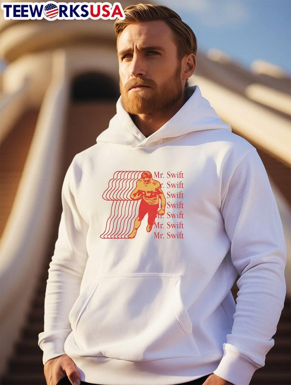Mr Swift Football Player Retro Style Kansas City Chiefs Shirt