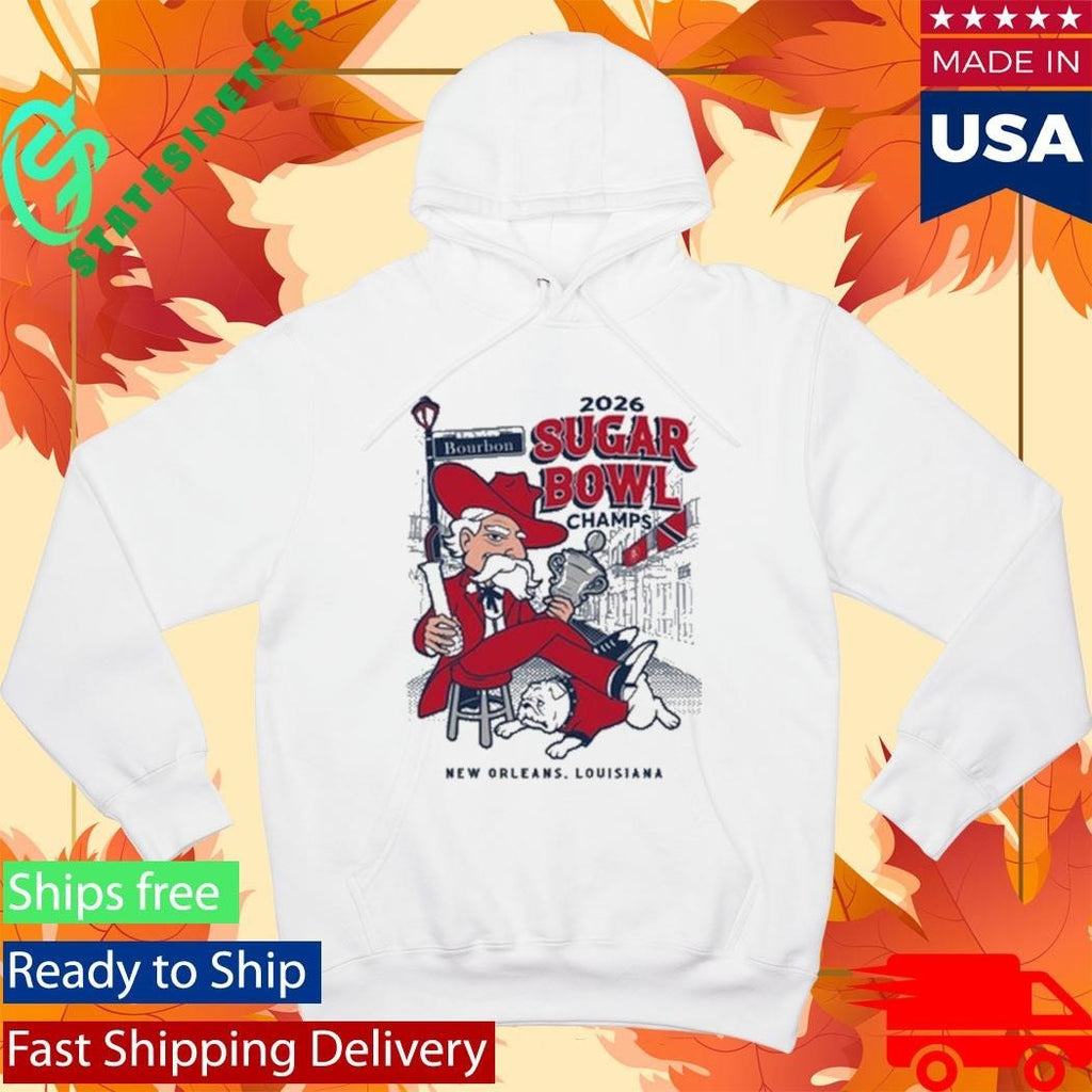 Ms Bourbon Street Champions Pocket Shirt Unisex , , , Long Sleeve Tee