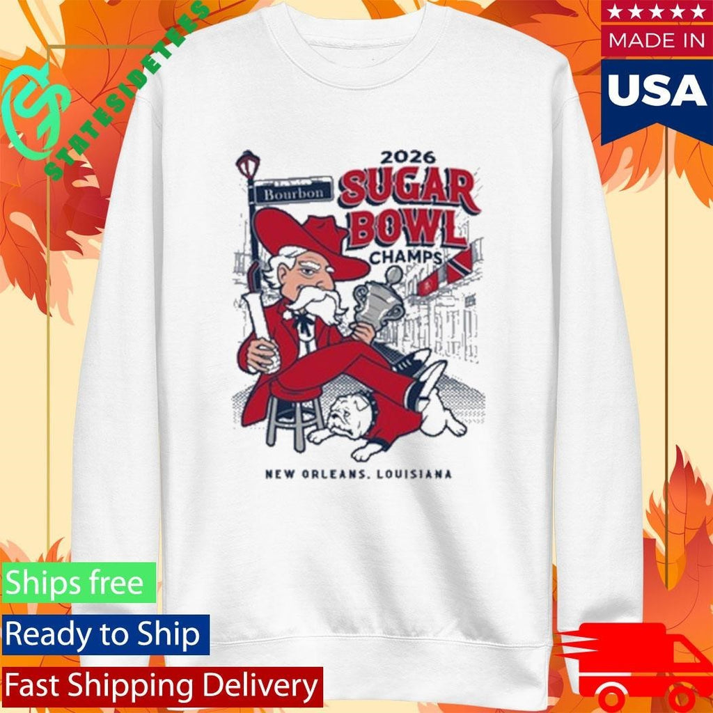 Ms Bourbon Street Champions Pocket Shirt Unisex , , , Long Sleeve Tee