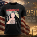 MsBreewc Lengan Pendek Kaos Distro Shirt