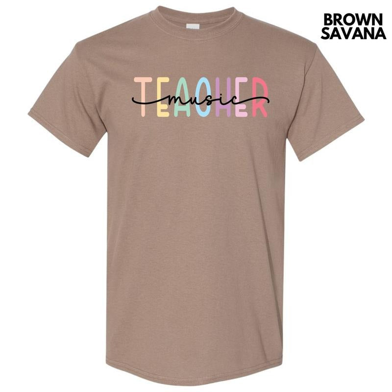 Music Teacher Gildan Short Sleeve 'NLB' T-Shirts