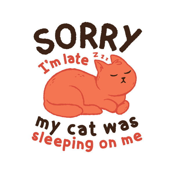 My Cat Was Sleeping On Me