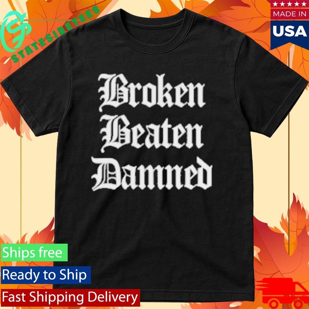 My Chemical Romance Broken Beaten Damned Shirt Unisex , , , Long Sleeve Tee