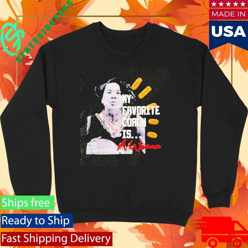 My Favorite Coach Is A Woman Shirt Unisex , , , Long Sleeve Tee