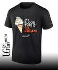 My blood type is ice cream Vitalant shirt