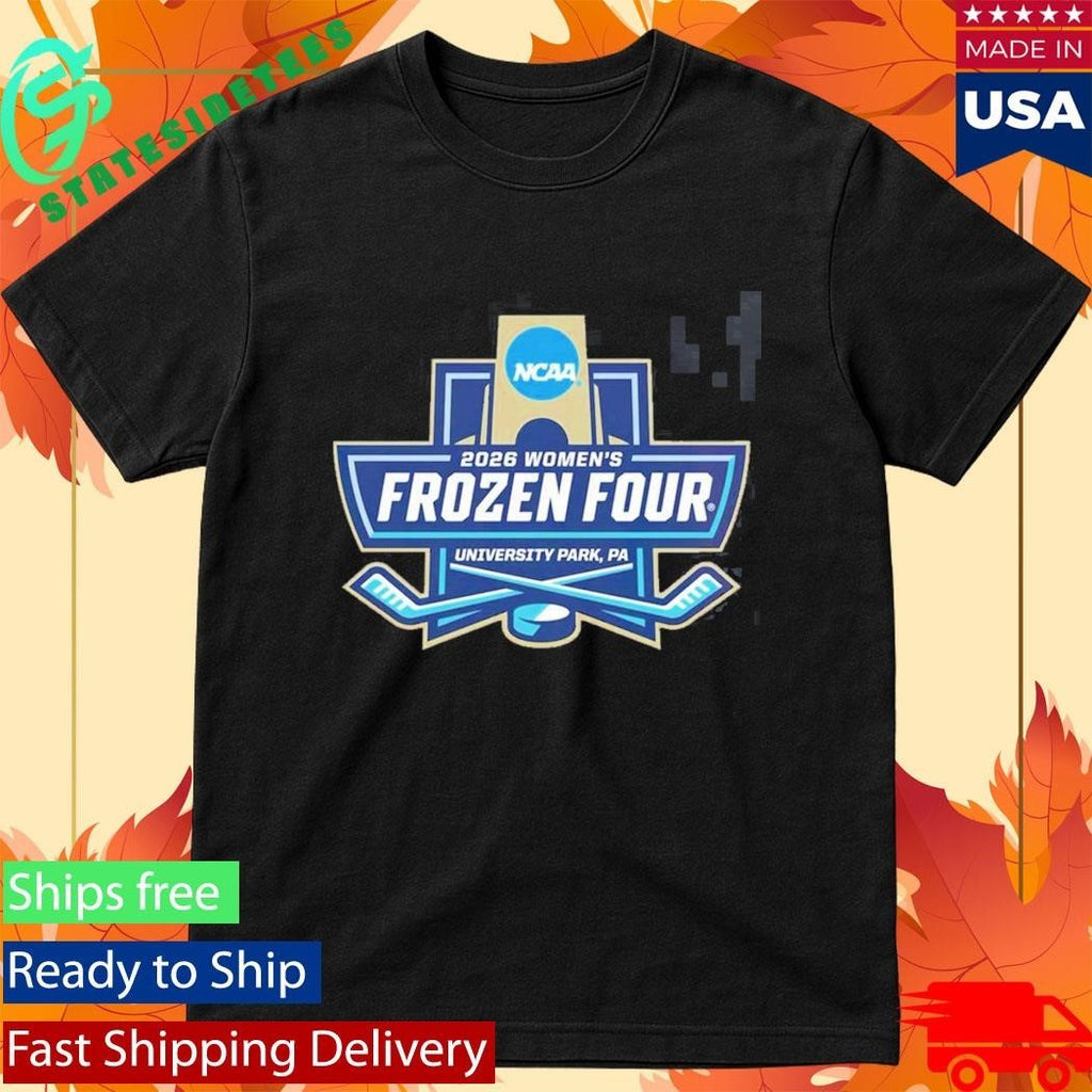 NCAA 2026 Women’s Frozen Four University Park Pennsylvania Logo Unisex , , , Long Sleeve Tee