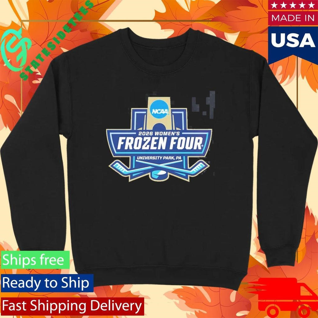 NCAA 2026 Women’s Frozen Four University Park Pennsylvania Logo Unisex , , , Long Sleeve Tee
