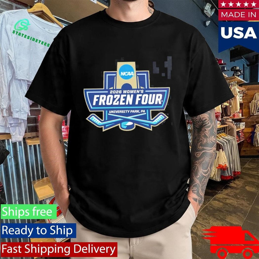 NCAA 2026 Women’s Frozen Four University Park Pennsylvania Logo Unisex , , , Long Sleeve Tee