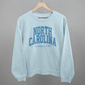 North Carolina Varsity Arch (Blue) T-Shirts