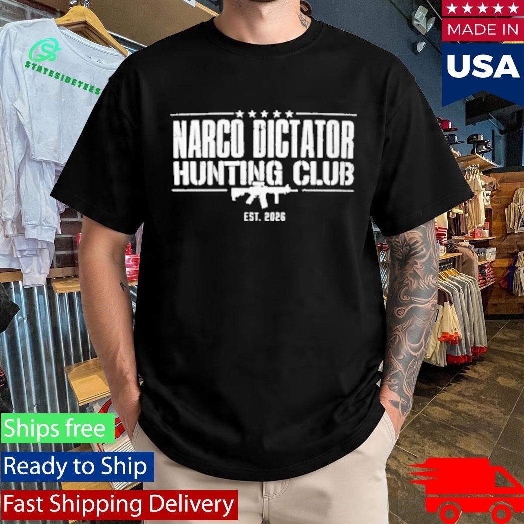 Narco Dictator Hunting Club Shirt Unisex , , , Long Sleeve Tee