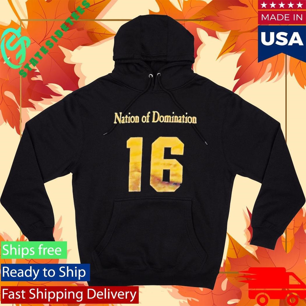 Nation Of Domination 16 Shirt Unisex , , , Long Sleeve Tee