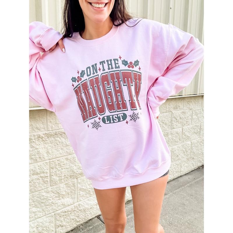 Naughty List Top T-Shirts