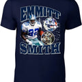 Navy Dallas Emmitt Smith Bootleg T-Shirts