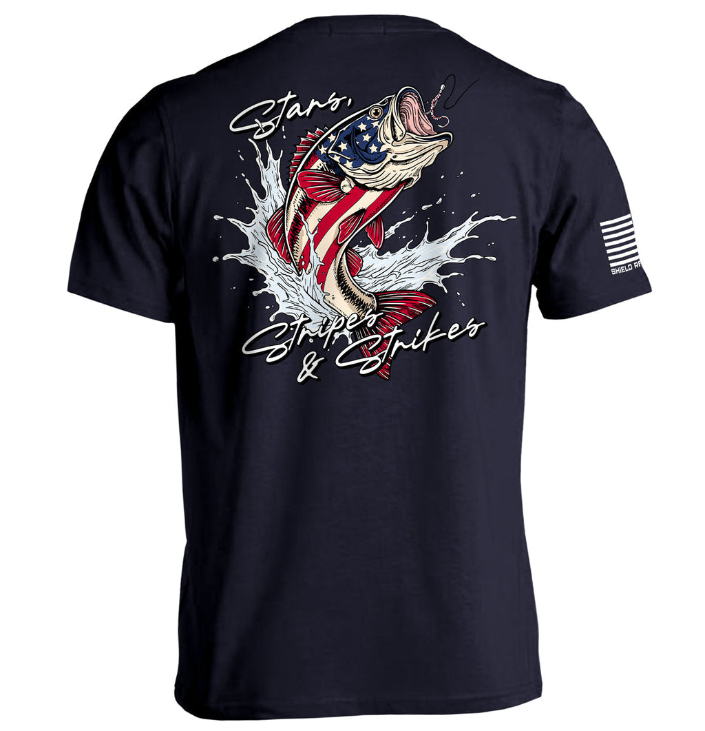 Stars Stripes Strikes T-Shirts