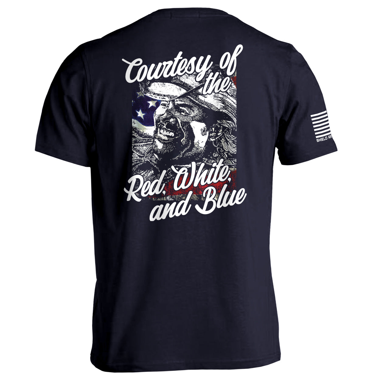 Courtesy Red White Blue T-Shirts
