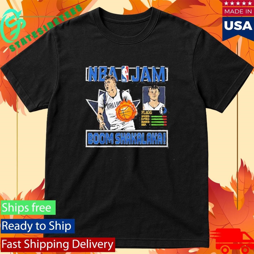 Nba Jam Mavericks Cooper Flagg Shirt Unisex , , , Long Sleeve Tee