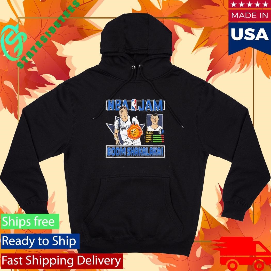 Nba Jam Mavericks Cooper Flagg Shirt Unisex , , , Long Sleeve Tee