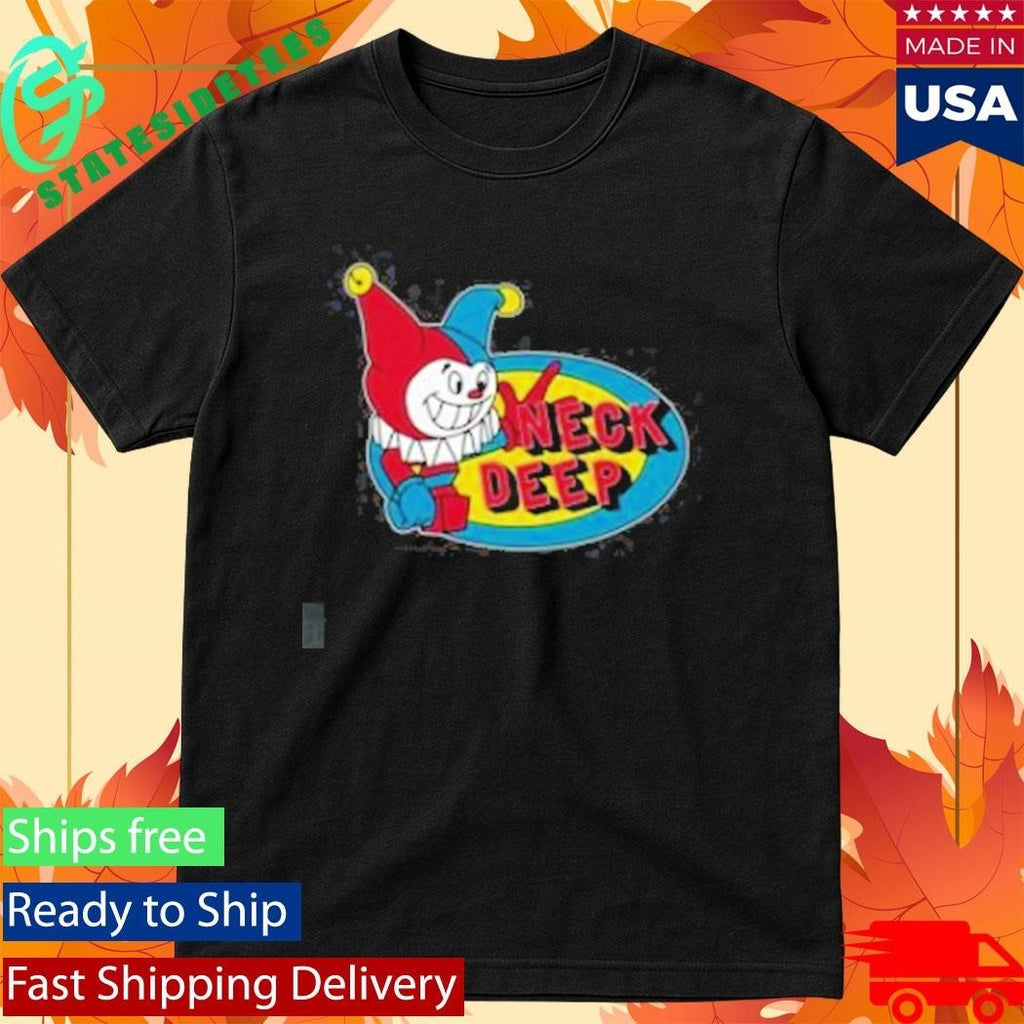 Neck Deep Jester Unisex , , , Long Sleeve Tee