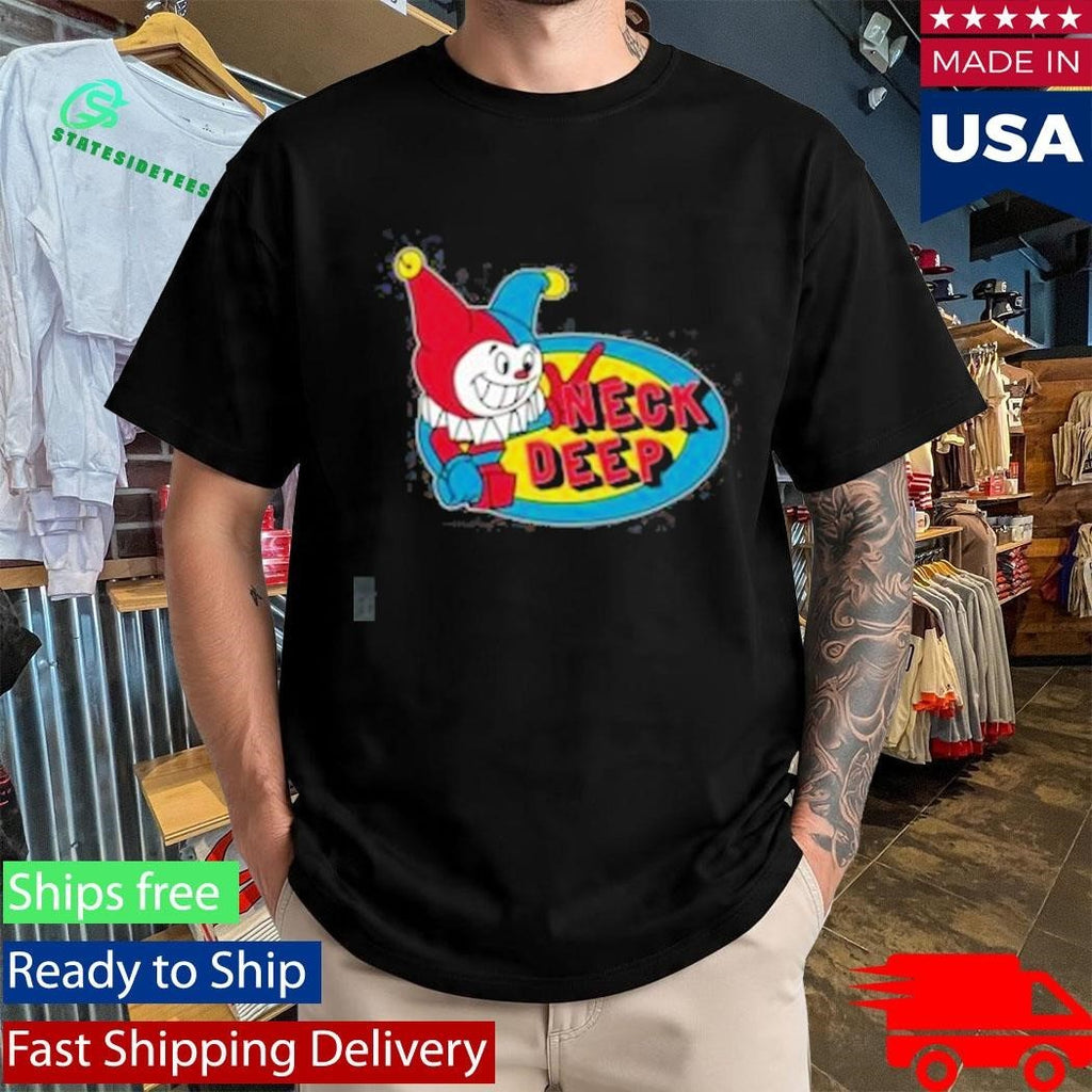 Neck Deep Jester Unisex , , , Long Sleeve Tee