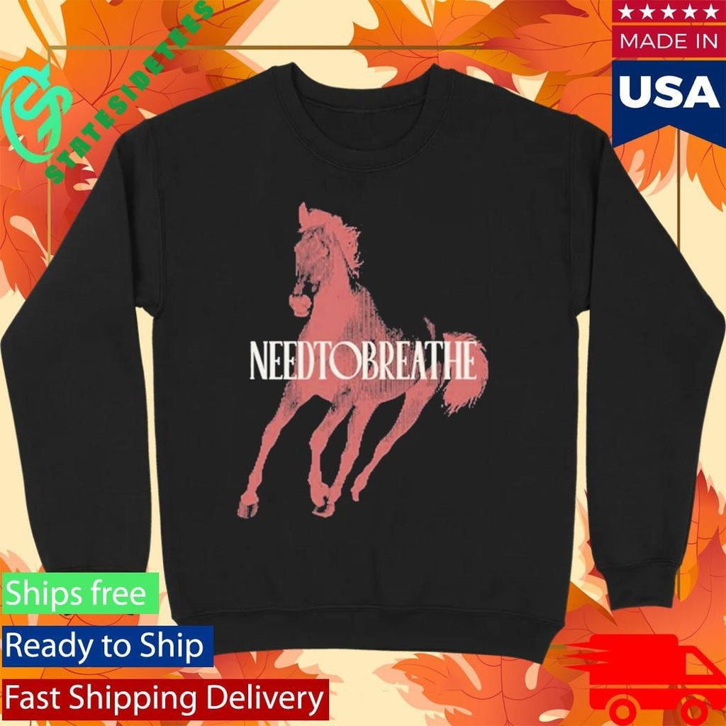 Needtobreathe Stallion Shirt Unisex , , , Long Sleeve Tee