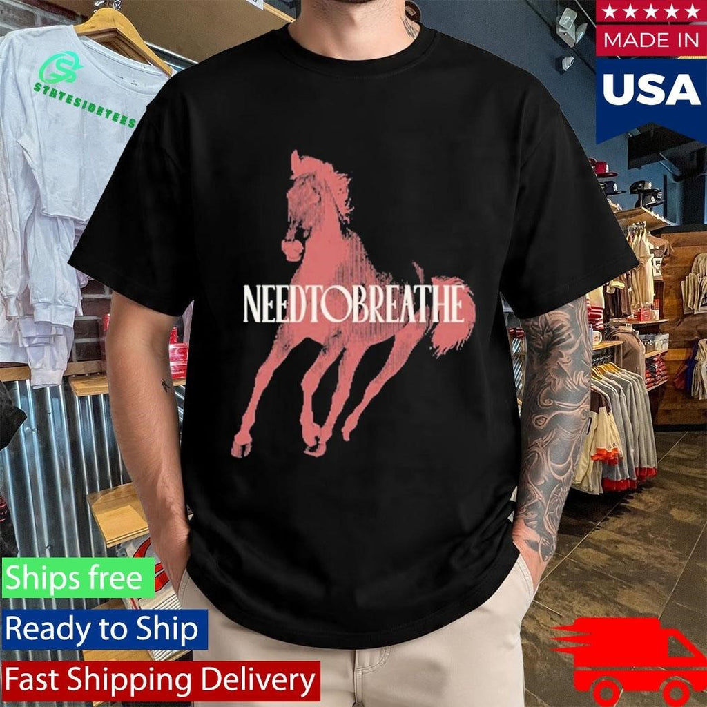 Needtobreathe Stallion Shirt Unisex , , , Long Sleeve Tee