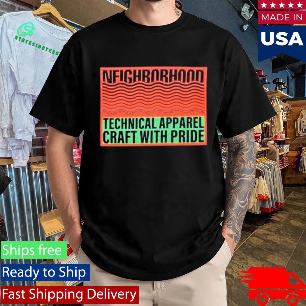 Neighborhood Technical Apparel Craft With Pride Shirt Unisex , , , Long Sleeve Tee