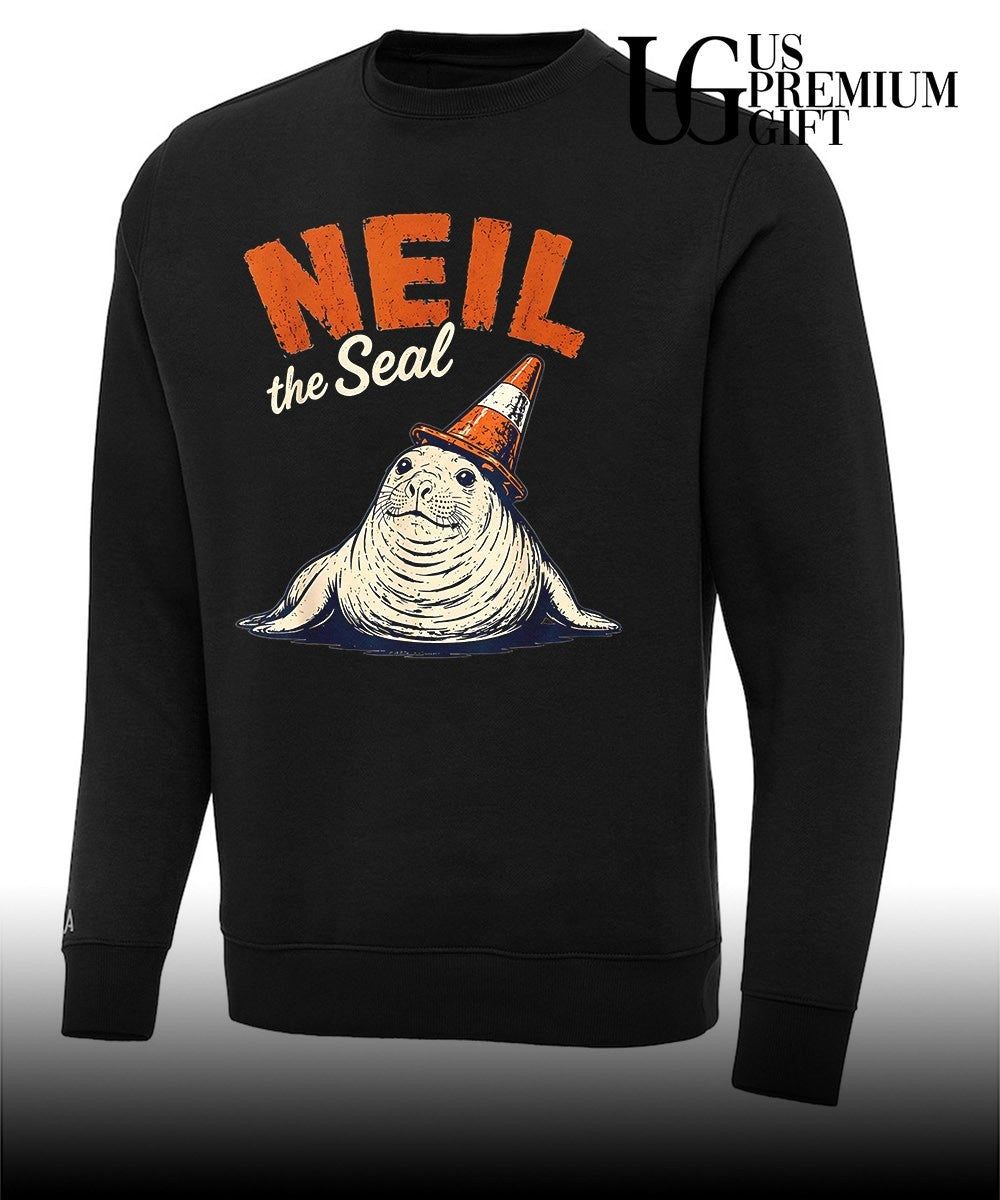 Neil The Seal Tasmania Elephant Seal Traffic Cone shirt