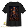 Netanyahu manipulates the puppets Trump and Jeffrey Epstein tee Unisex , , , Long Sleeve Tee