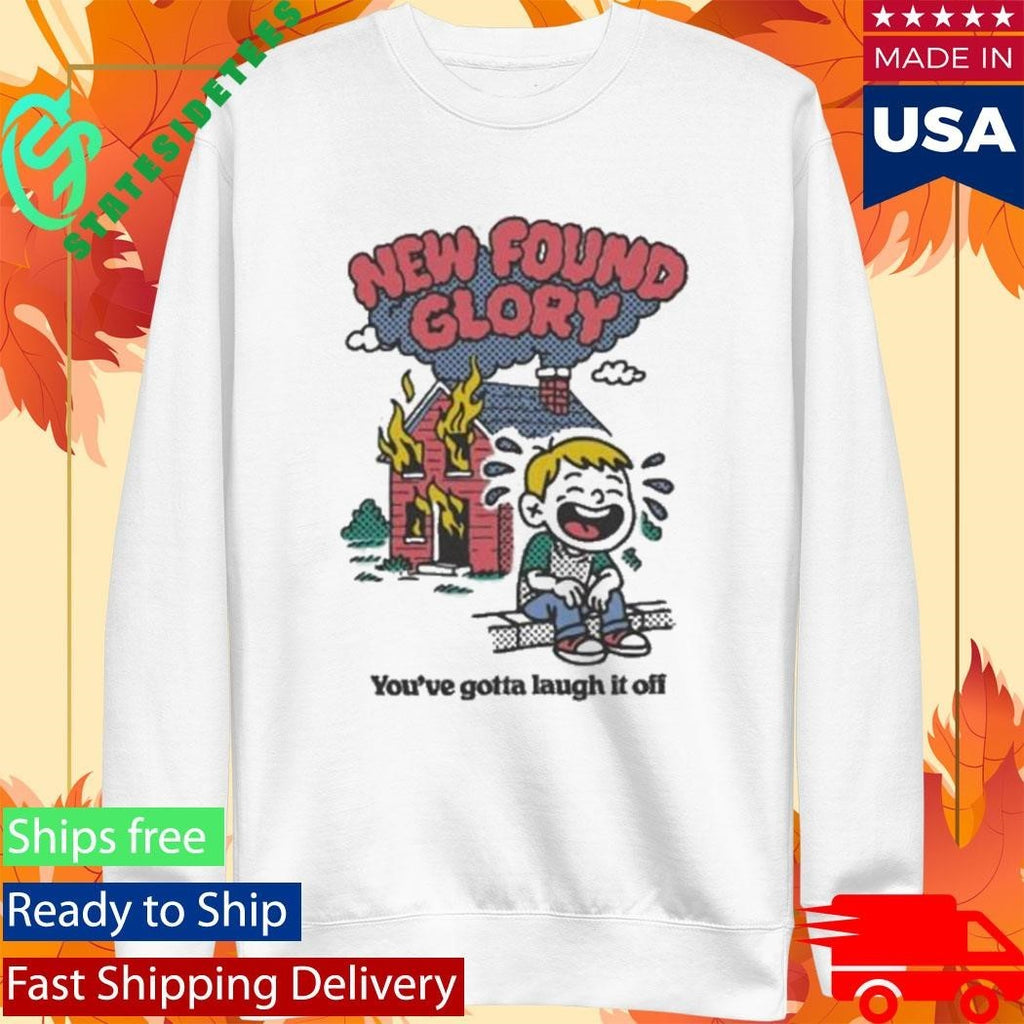 New Found Glory Stuff You’ve Gotta Laugh It Off Shirt Unisex , , , Long Sleeve Tee