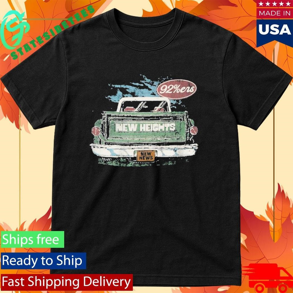 New Heights Vintage Truck Shirt Unisex , , , Long Sleeve Tee