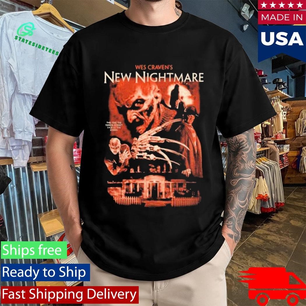 New Nightmare Big Screen Terror Shirt Unisex , , , Long Sleeve Tee