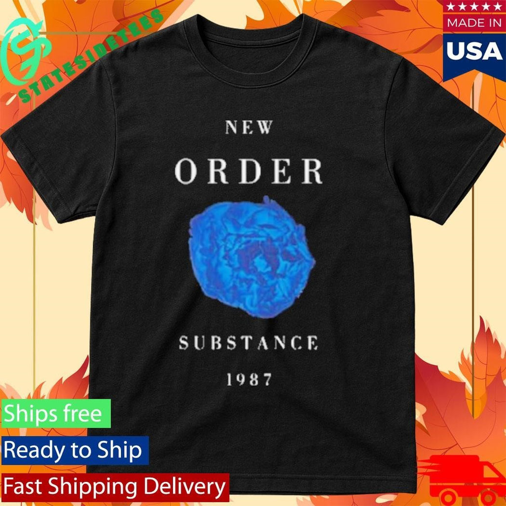 New Order Substance ’87 Black Unisex , , , Long Sleeve Tee