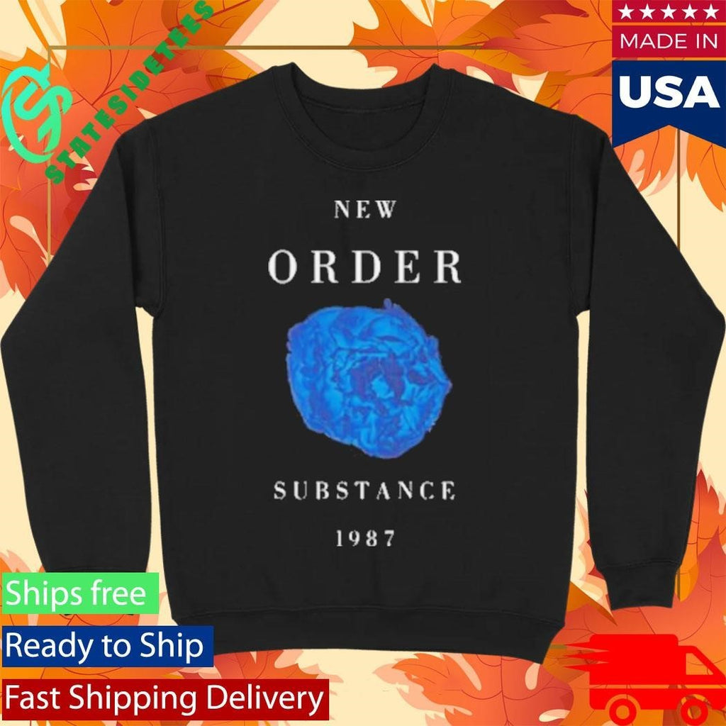 New Order Substance ’87 Black Unisex , , , Long Sleeve Tee