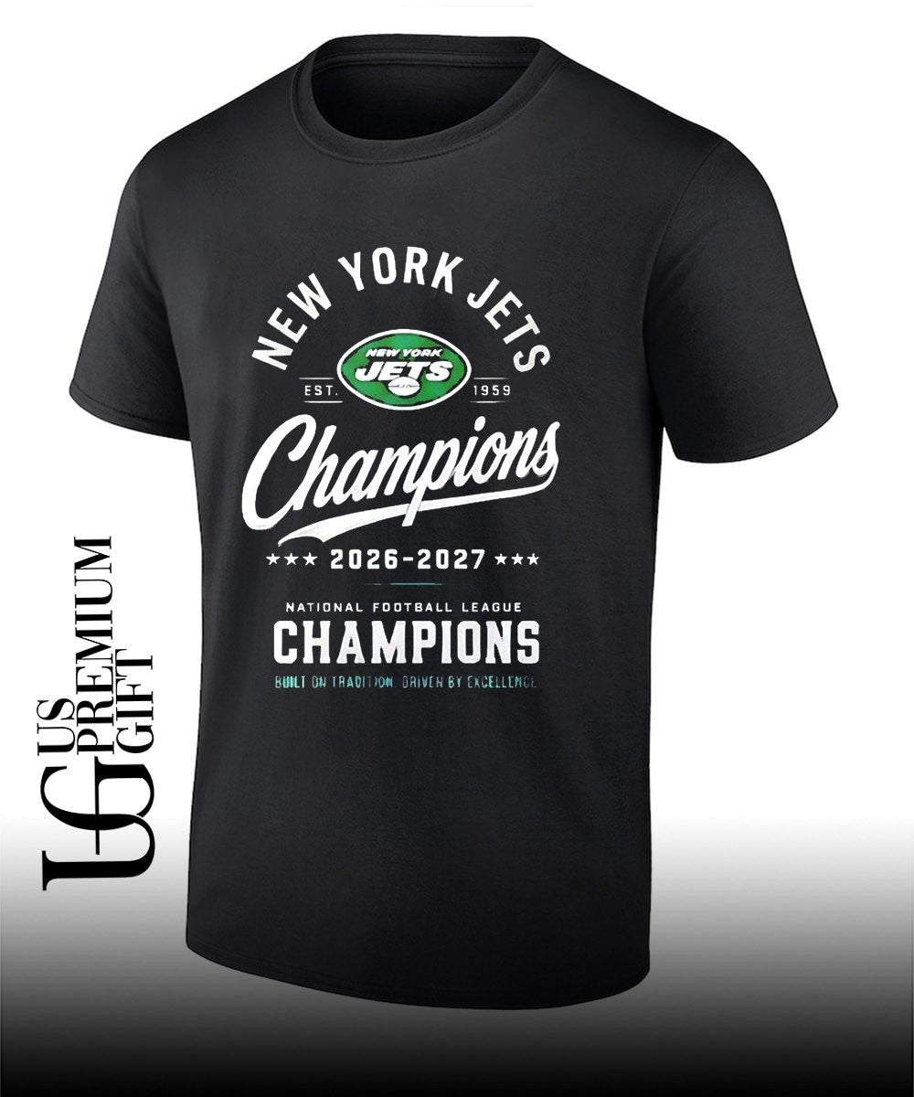 New York Jets 2026-2027 Champions National Football League Built on Tradition shirt