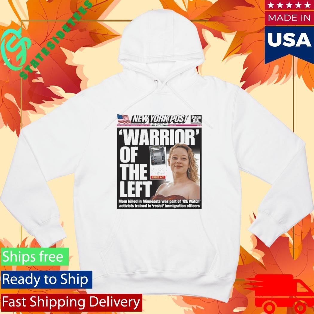 New York Post Cover Warrior Of The Left Minnesota Ice Shirt Unisex , , , Long Sleeve Tee