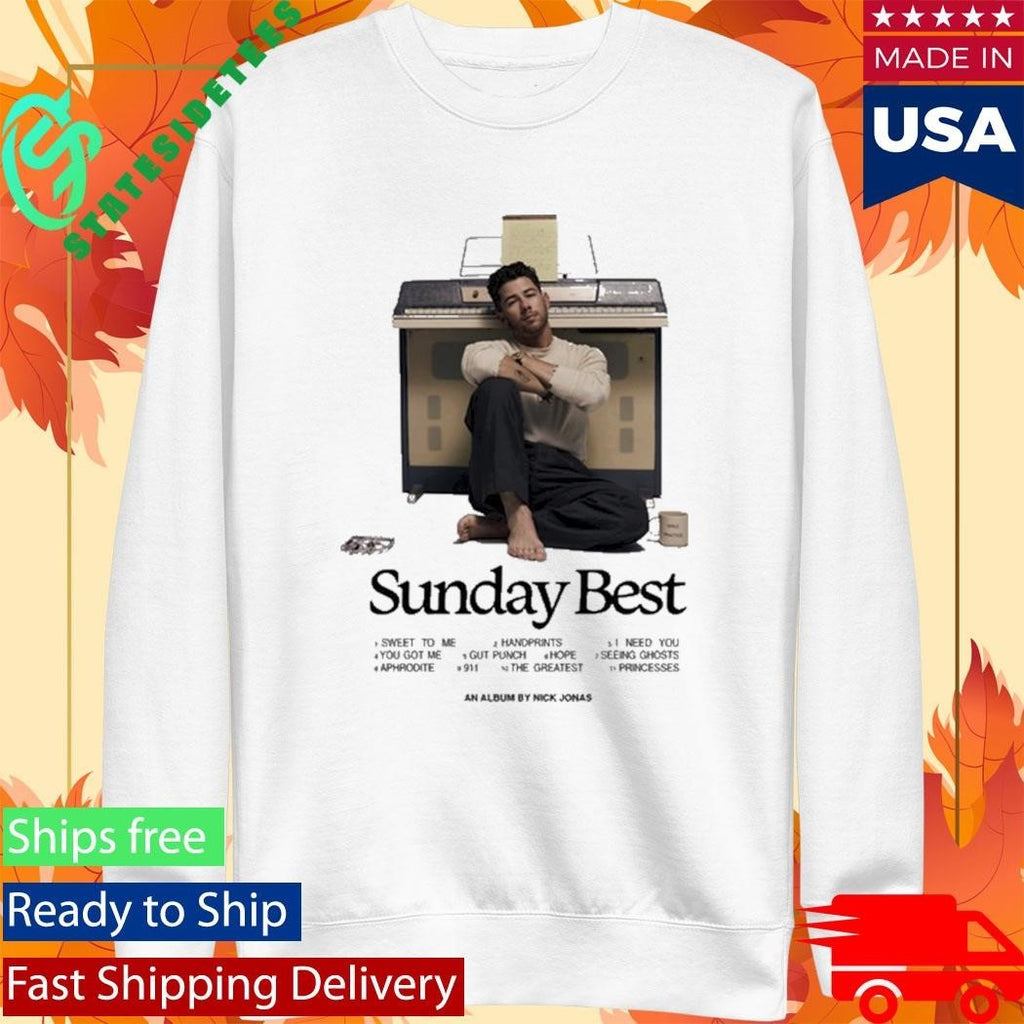 Nick Jonas Sunday Best Shirt Unisex , , , Long Sleeve Tee