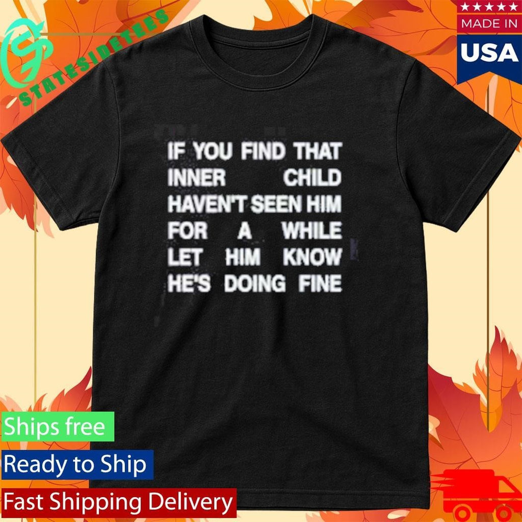 Nick Jonas You’re Doing Fine Shirt Unisex , , , Long Sleeve Tee